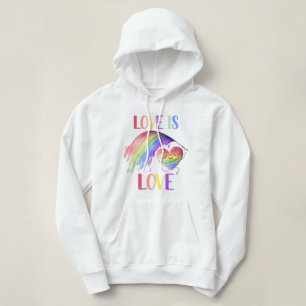 Sudadera Orgullo Rainbow Love Hoodie Sweatshirt