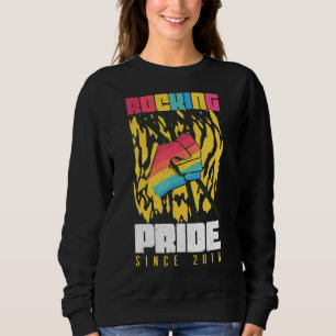 Sudadera Orgullo Rocking Pride 2016 Drum Rainbow Gay Lgbtq 