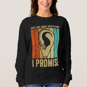 Sudadera Orgullo Sordo ASL Solo una Repetición Más Lo Prom