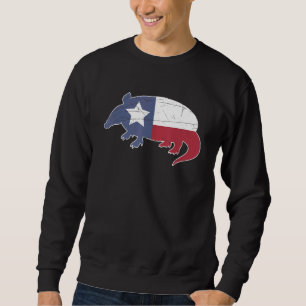 Sudadera Orgullo texano Animal al aire libre Bandera de Tex