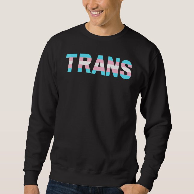 Sudadera Orgullo transgénero Trans Lgbtqia Poder Hombres Mu (Anverso)