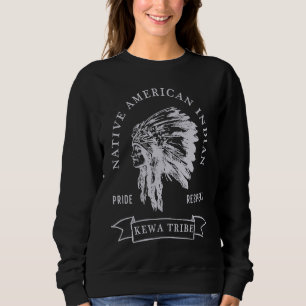 Sudadera Orgullo Tribal Kewa Nativo Americano Indio Respeto