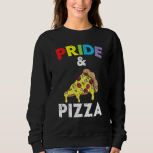Sudadera Orgullo Y Pizza Comida Italiana Comensal De Pizza