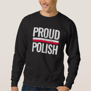 Sudadera Orgullosa bandera polaca vintage