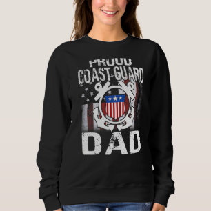 Sudadera Orgullosa Camiseta de Papá de la Guardia Costera V