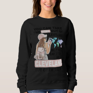 Sudadera Orgullosa chica de Cleveland  Chica genial de la c
