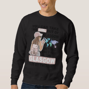 Sudadera Orgullosa chica de Glasgow  Chica genial de la ciu