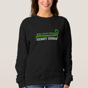 Sudadera Orgullosa Cirugía de trasplante de riñón donante d