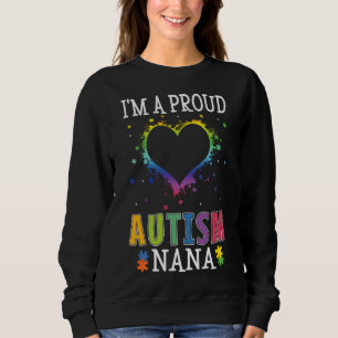 Sudadera Orgullosa conciencia de autismo de mamá especial r