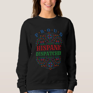 Sudadera Orgullosa despachadora hispana latina mexicana Lat