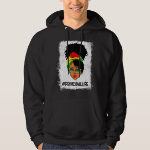 Sudadera Orgullosa directora de Afro Messy Bun historia neg