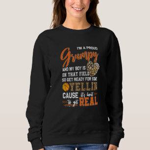 Sudadera Orgullosa Familia De Baloncesto Grumpy