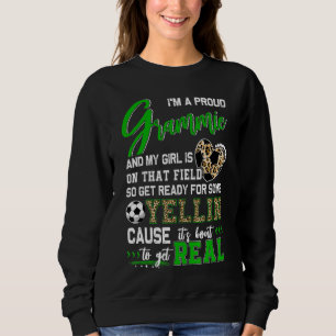 Sudadera Orgullosa familia de fútbol graduado