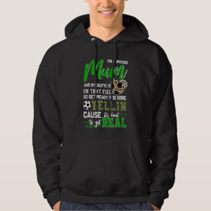 Sudadera Orgullosa familia de fútbol Mamá 2