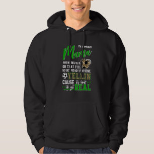Sudadera Orgullosa familia de futbolistas Mama Soccer