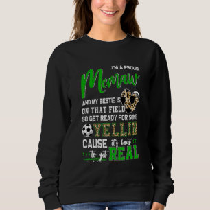 Sudadera Orgullosa familia de futbolistas Memaw 2