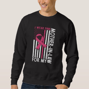 Sudadera Orgullosa familia, guerrera del cáncer de mama, su