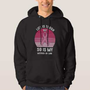 Sudadera Orgullosa familia, guerrera del cáncer de mama, su