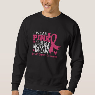 Sudadera Orgullosa familia, guerrera del cáncer de mama, su
