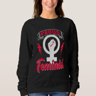 Sudadera Orgullosa Feminista Feminismo Femenino Derechos de