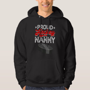 Sudadera Orgullosa fiesta de nana de hockey, deporte de mam
