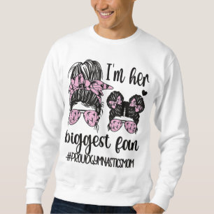 Sudadera Orgullosa Gimnasia Mamá De Una Gimnasta