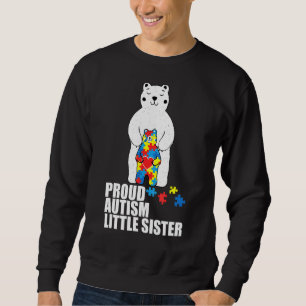 Sudadera Orgullosa hermanita oso con autismo Autisti