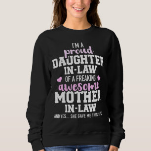 Sudadera Orgullosa Hija De Una Impresionante Madre