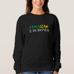 Sudadera Orgullosa Jamaica de baja a 2 huesos unisex barrig