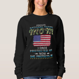 Sudadera Orgullosa Madre De La Guardia Nacional Que Una Vez