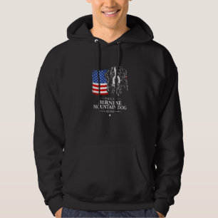 Sudadera Orgullosa madre de perro de montaña bernés con ban