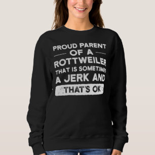 Sudadera Orgullosa Madre De Rottweiler, Rottwe