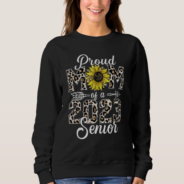 Sudadera Orgullosa Madre De Un Graduado De Duodécimo Grado  (Anverso)