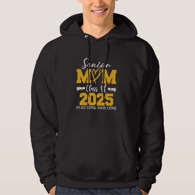 Sudadera Orgullosa Madre de un Senior de la Clase de 2025 N (Anverso)