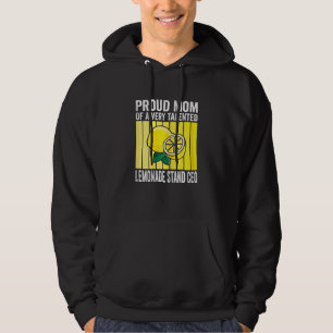 Sudadera Orgullosa Madre De Una Estación De Limonada Muy Ta