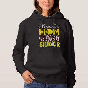 Sudadera Orgullosa madre de una joven de Softball de 2022 f