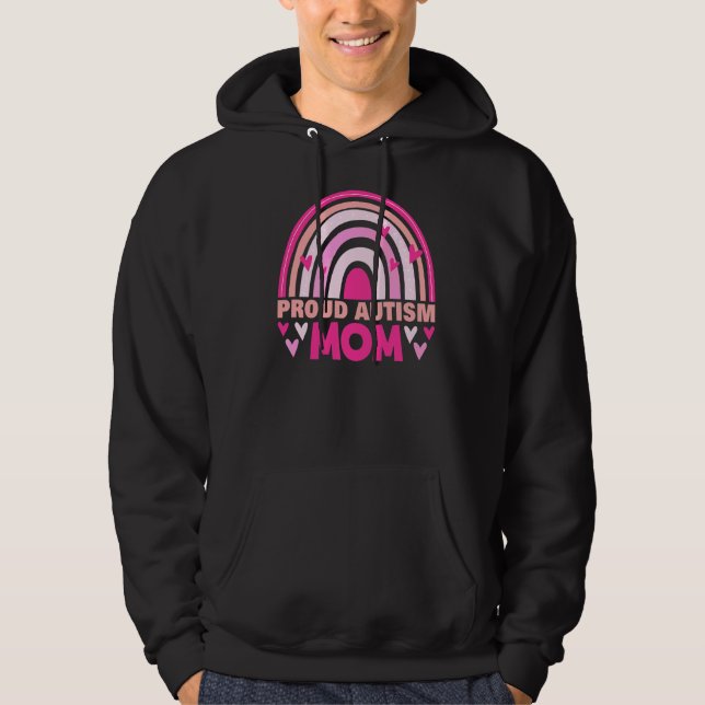 Sudadera Orgullosa madre del autismo (Anverso)