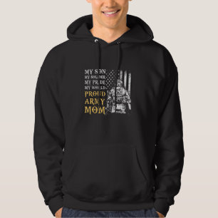 Sudadera Orgullosa madre del ejército, mi hijo - Mi soldado