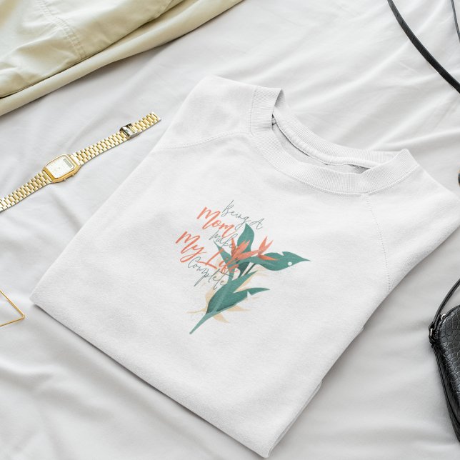 Sudadera Orgullosa mamá (flower mom)