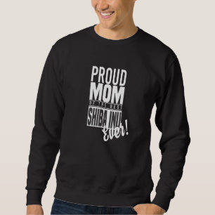 Sudadera Orgullosa mamá de la mejor cripta de Mascota de Pe