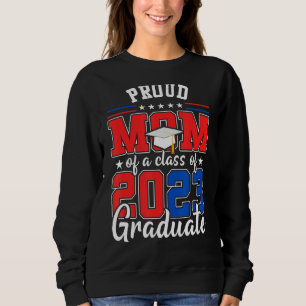 Sudadera Orgullosa Mamá De Una Clase De 2023 Graduada Estad