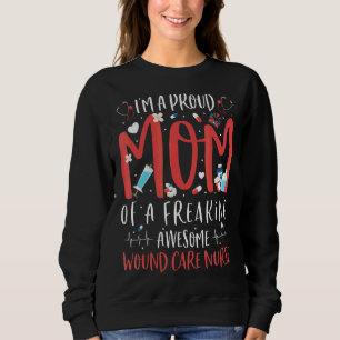 Sudadera Orgullosa Mamá De Una Impresionante Enfermera De C