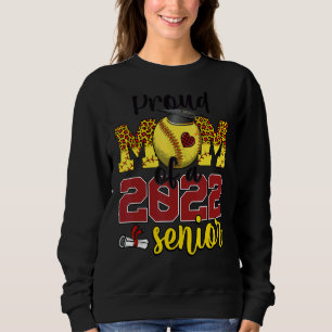 Sudadera Orgullosa Mamá De Una Senior Graduación De La Madr