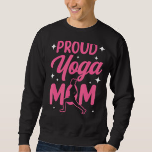 Sudadera Orgullosa mamá de yoga, madre de mi madre, hobby,
