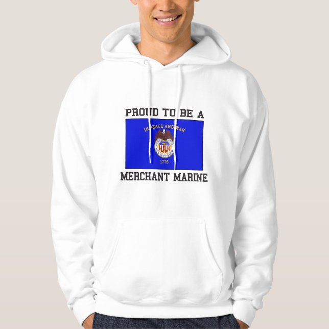 Sudadera Orgullosa marina mercante (Anverso)