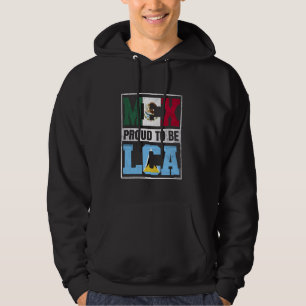Sudadera Orgullosa Mezcla Mexicana Santa Lucía y México