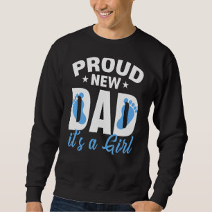 Sudadera Orgullosa Nueva Vida De Papá Es Un Niño El Género 