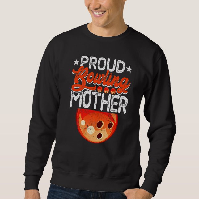 Sudadera Orgullosa pelea en el deporte de la madre (Anverso)