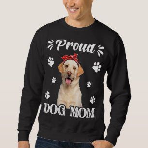 Sudadera Orgullosa perra mamá cachorro Día de la Madre 1