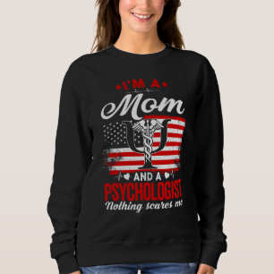Sudadera Orgullosa psicóloga mamá Feliz Día de la Madre Est